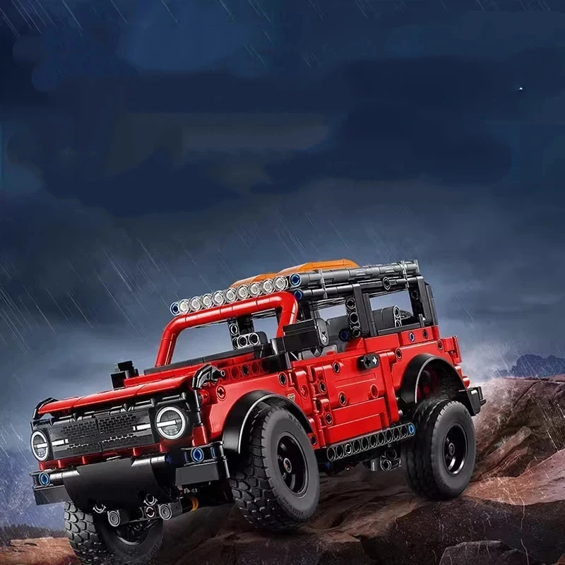 943PCS Technische Off-Road Racing Voertuig Vrachtwagen Model Bouwstenen Stad Beroemde Vrachtwagens Voertuigen Bricks Speelgoed voor Kinderen geschenken