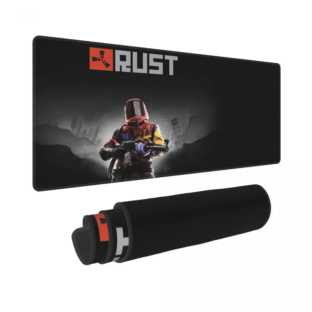 Rust Hazmat AK - Left Side Rubber Keyboard Pads