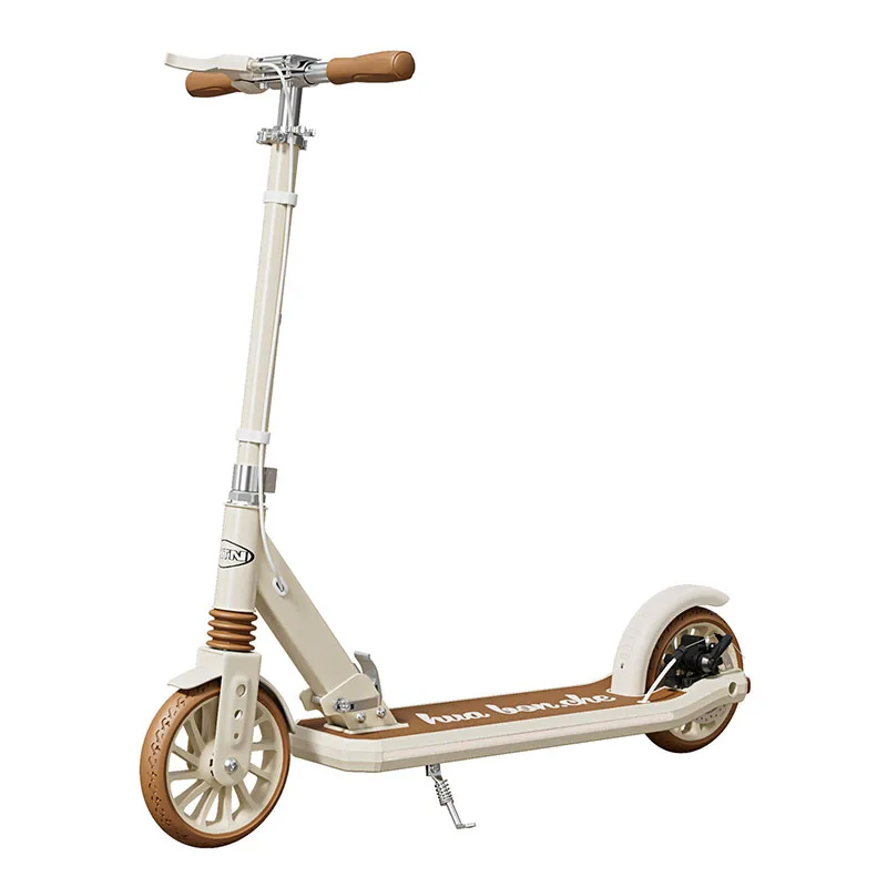 foldable-two-wheel-kick-scooter-portable-commuter-with-adjustable-handlebar-for-urban-travel-park-leisure-neighborhood-rides