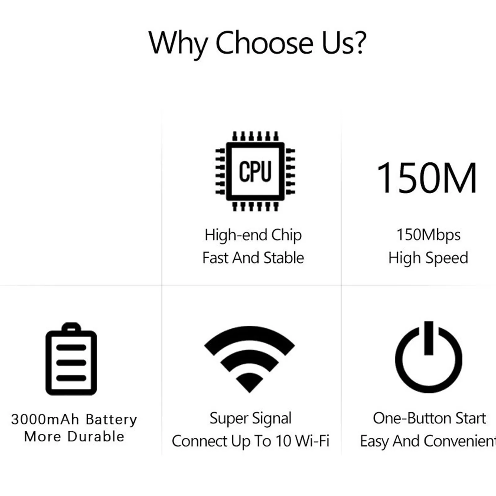 4G LTE Mobile WiFi Hotspot Color Screen 150Mbps Wireless Internet Router Devices Portable WiFi Router for European