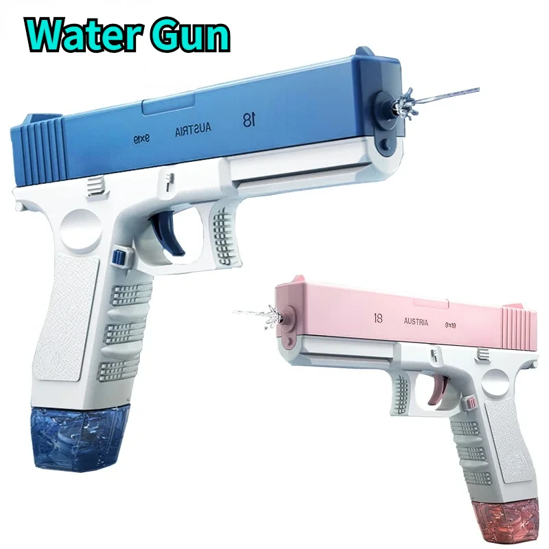 Electric Water Gun Children Toy Squirt Toy for Boys High-pressure Strong Charging Energy Bared Water Pistol Kids Toys Gift