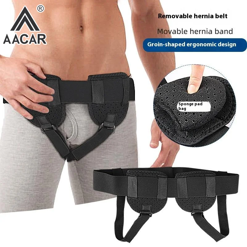 Hernia Belts Groin Hernia Support For Men Woman Bilateral Sports Hernia Adjustable Waist Strap With Removable Compression Pads