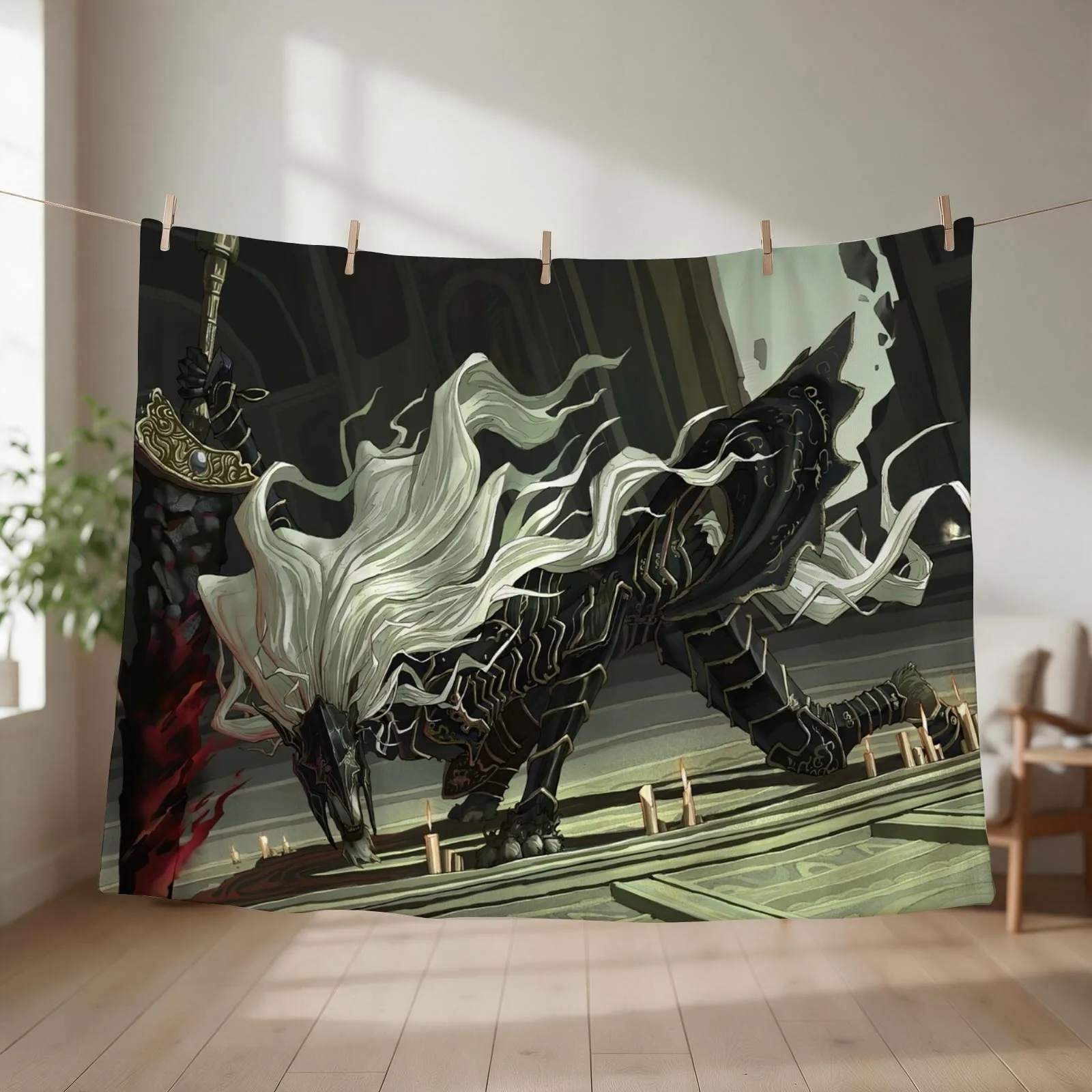 Blaidd Throw Blanket For Sofa Thin Sofa Loose bed plaid Blankets