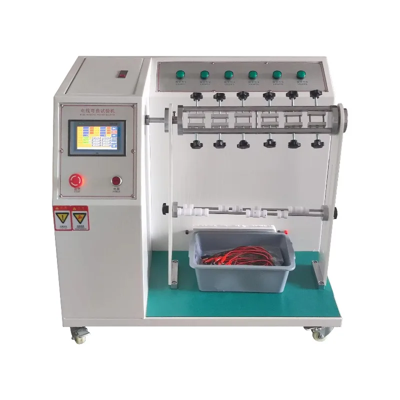 Draagbare draadbuigtestmachine - duurzaamheidstester van laboratoriumkwaliteit voor koper-/staal-/aluminiumdraden