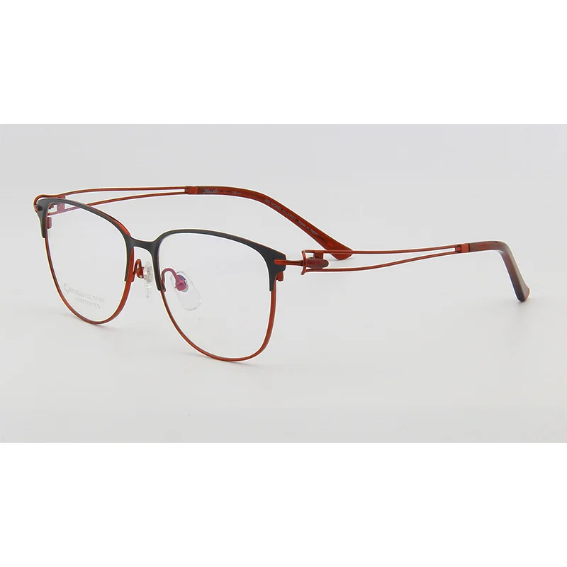 

Belight Optical Japan Design Titanium Line Charmen*t Full Rim Women Glasses Prescription Lens Eyeglasses Frame Eyewear XL2113