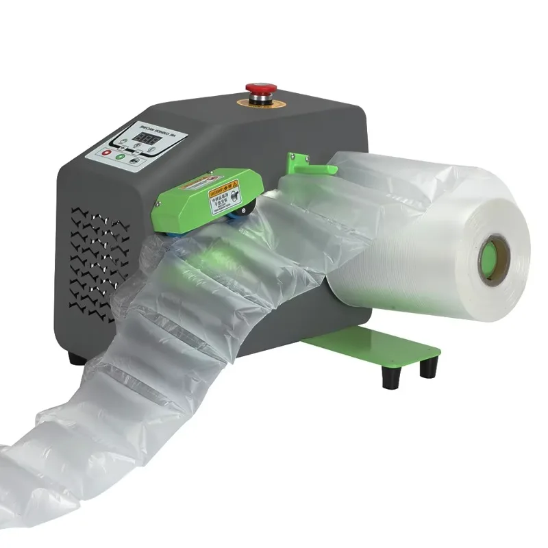 Power Pad Filling Machine for Air Bubble Pillow Film - Industrial Packaging Tool
