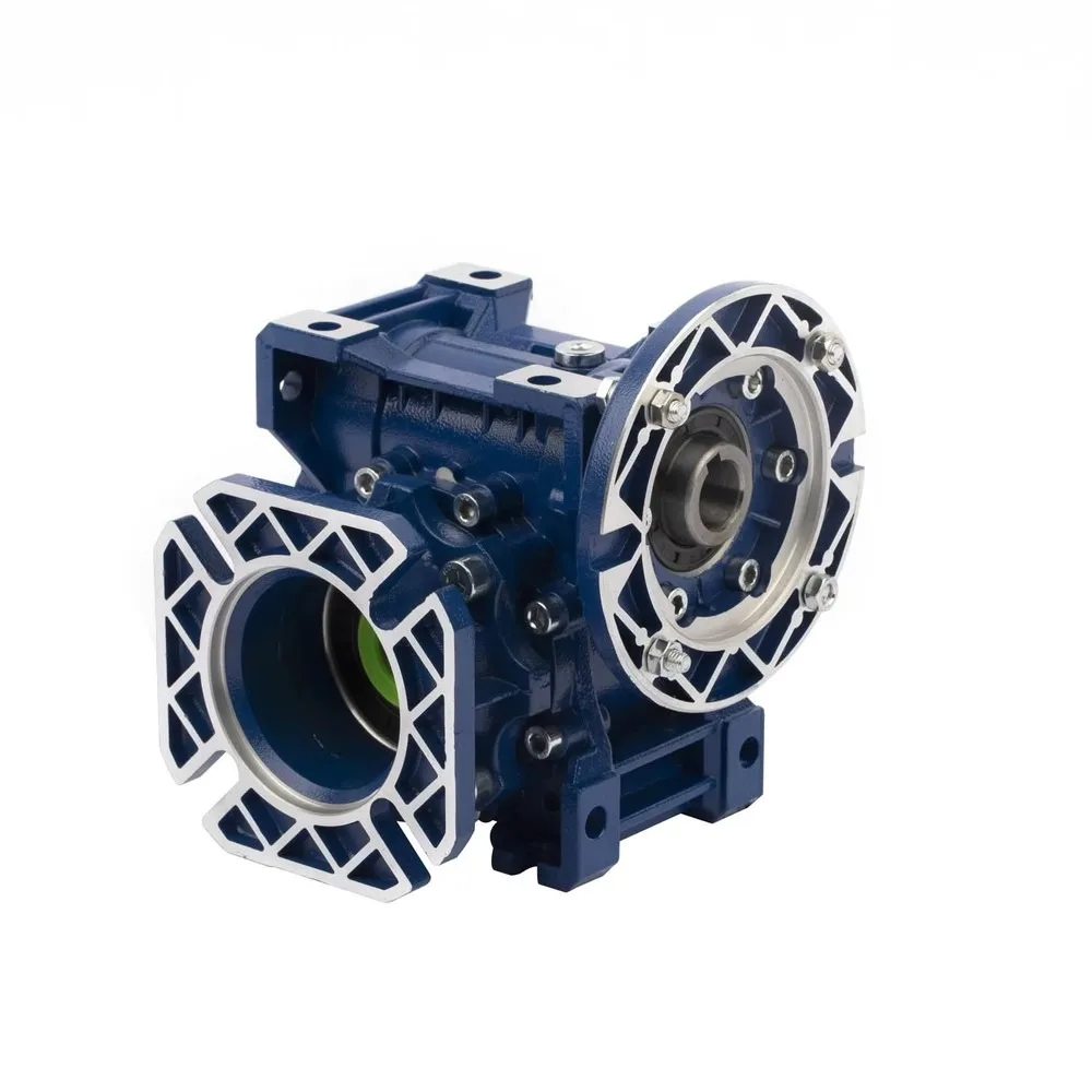 90 Degree RV Series Worm Gearbox with Output Flange Motovario Type Speed Reducer Gear Motor Transmission Part