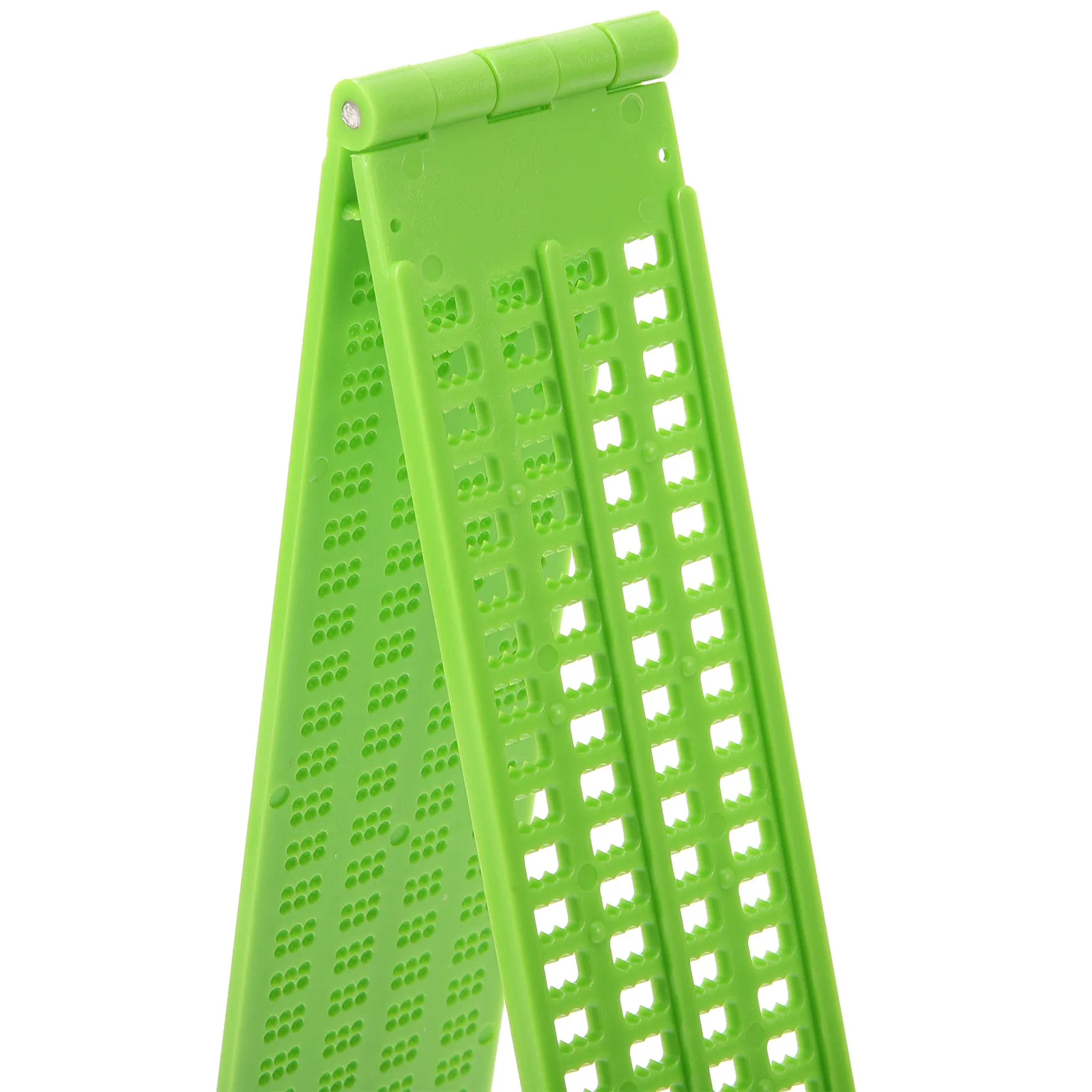 1Set Plastic Braille Writing Fingerboard Sturdy Reusable Portable Lightweight for Blind Braille Writing Practice