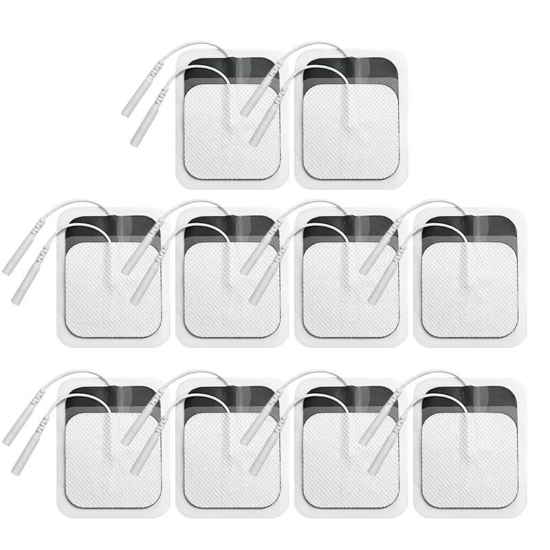 Electrodes Pads Self-Adhesive Replacement Patch For Body Massager Digital Physiotherapy Machine Non-Woven Fabric Massage Pad Gel
