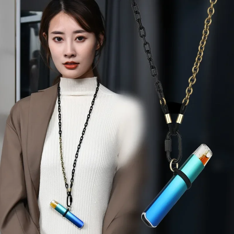 金属アクセサリー、チタン鋼昇降ロープ、ダストカバー昇降、電子ユニバーサル昇降チェーンネックレス