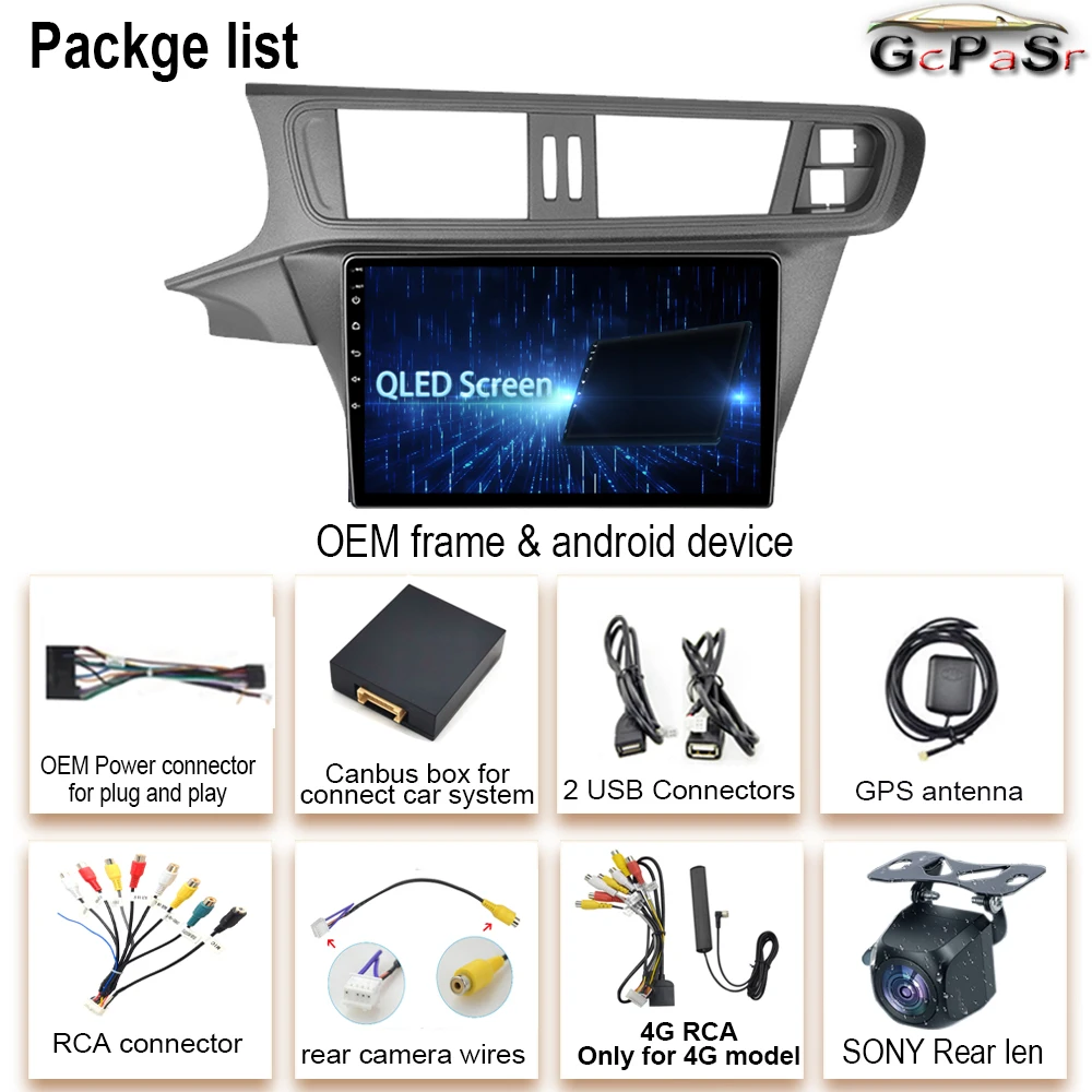 

Qualcomm Android For Citroen C3-XR 2010 - 2018 Car Video Player Radio GPS Stereo Unit Navigation CPU HDR QLED Wifi No 2din DVD