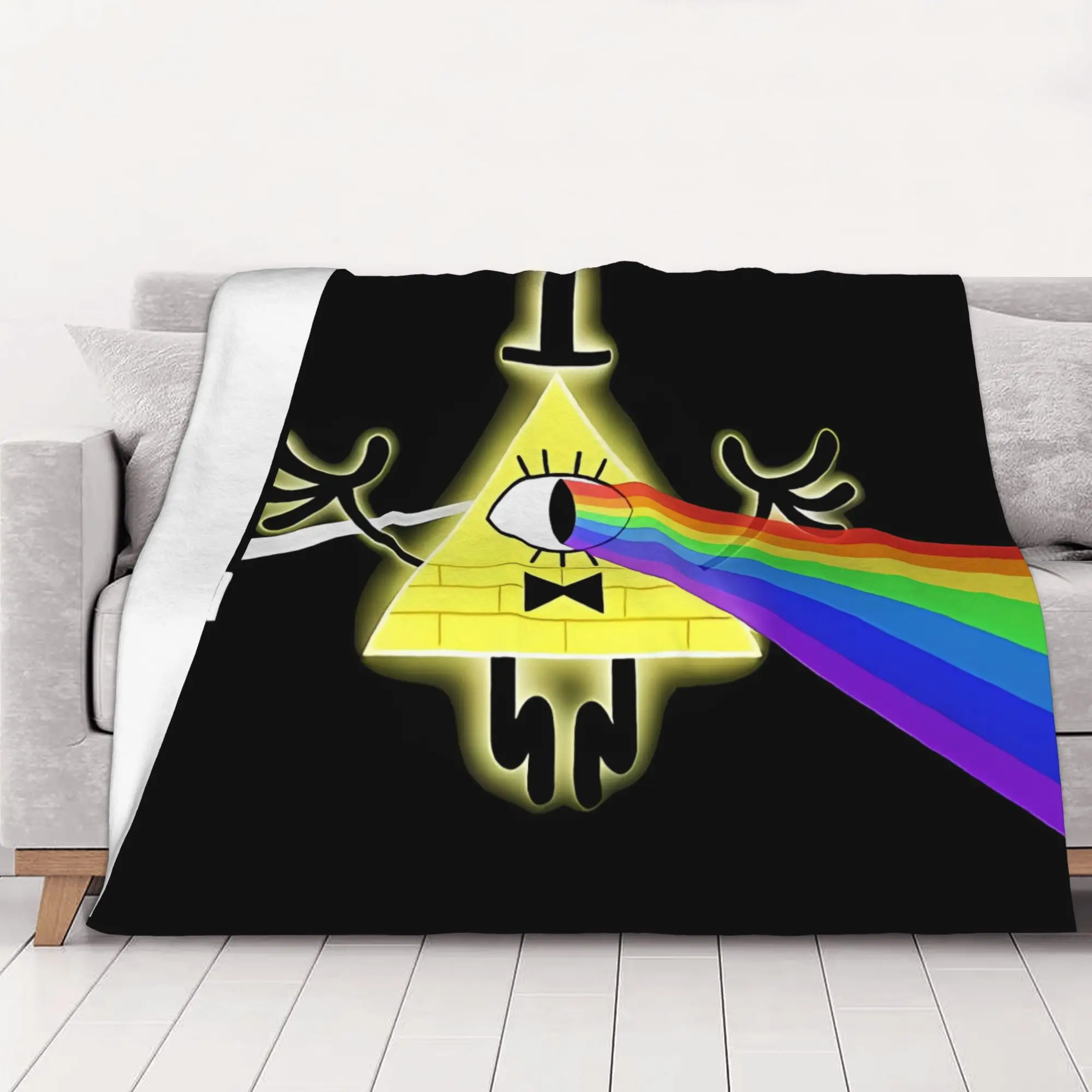 1PC Classic G-gravity Falls home room decorations Winter Blankets for Adults Bedding Home Interior Sofa Knee
