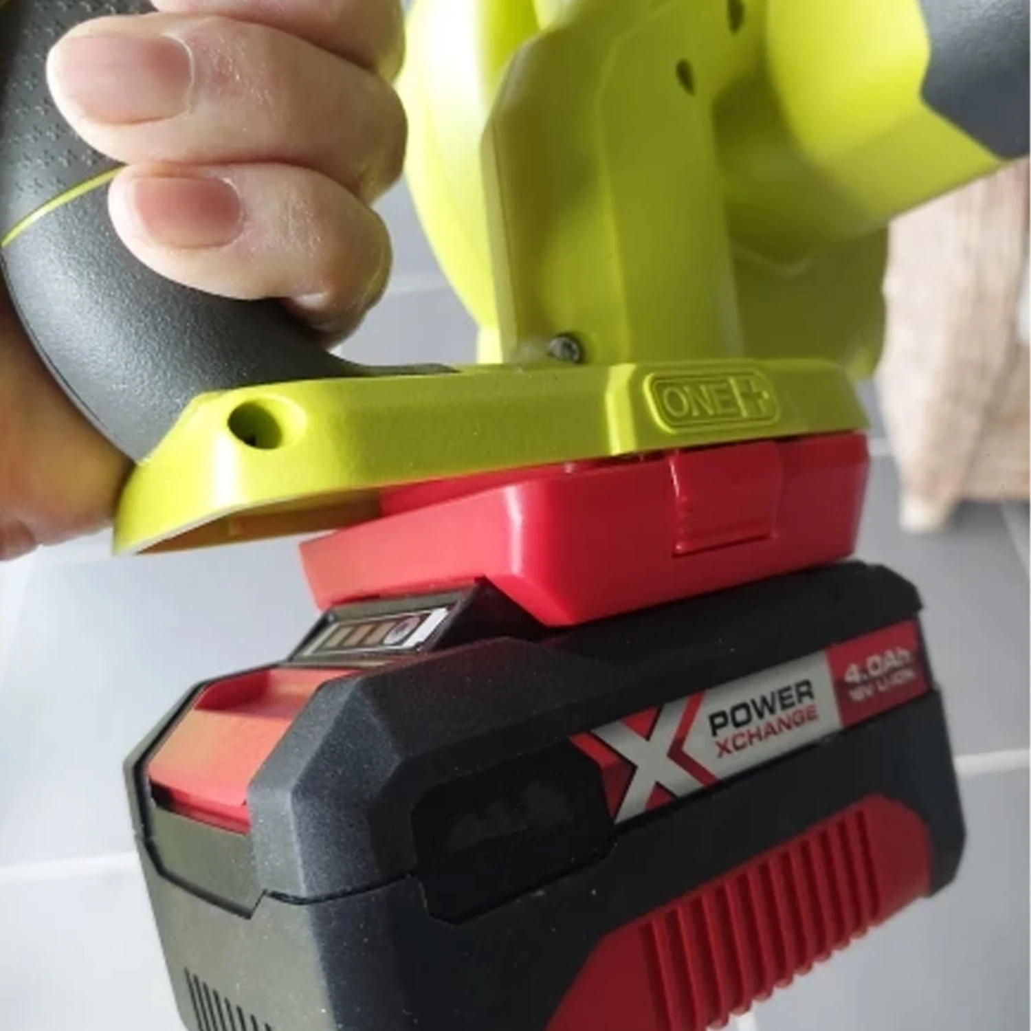 Battery Adapter For Ryobi 18V ONE+ Li-ion Tool To Einhell Ozito 18V Li-ion Battery Adapter Converter Power Tool Accessory