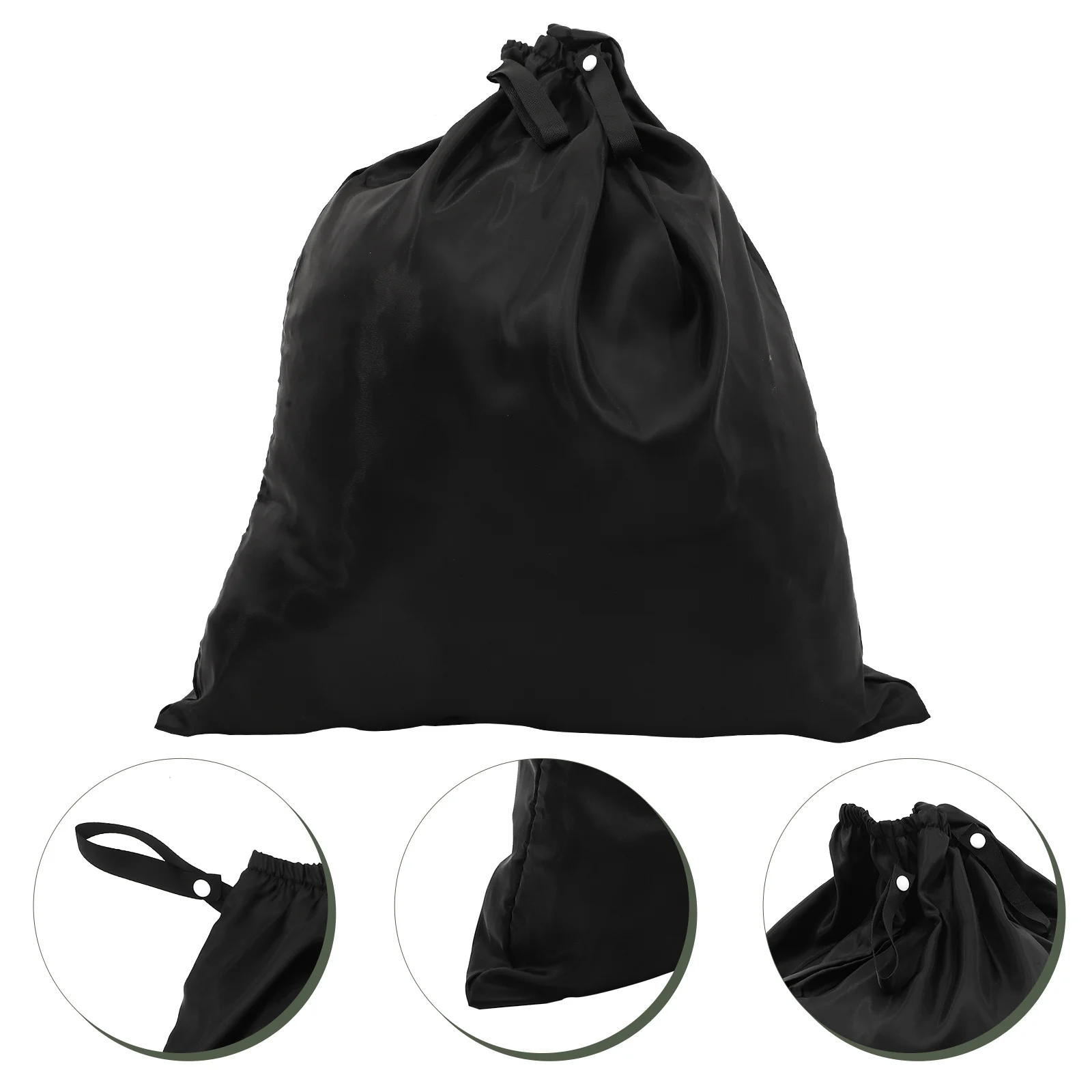 حقيبة حفاضات من قماش أكسفورد مقاومة للاهتراء، منظم متعدد الوظائف مقاوم للماء لحقيبة تخزين السفر الأساسية للطفل #4