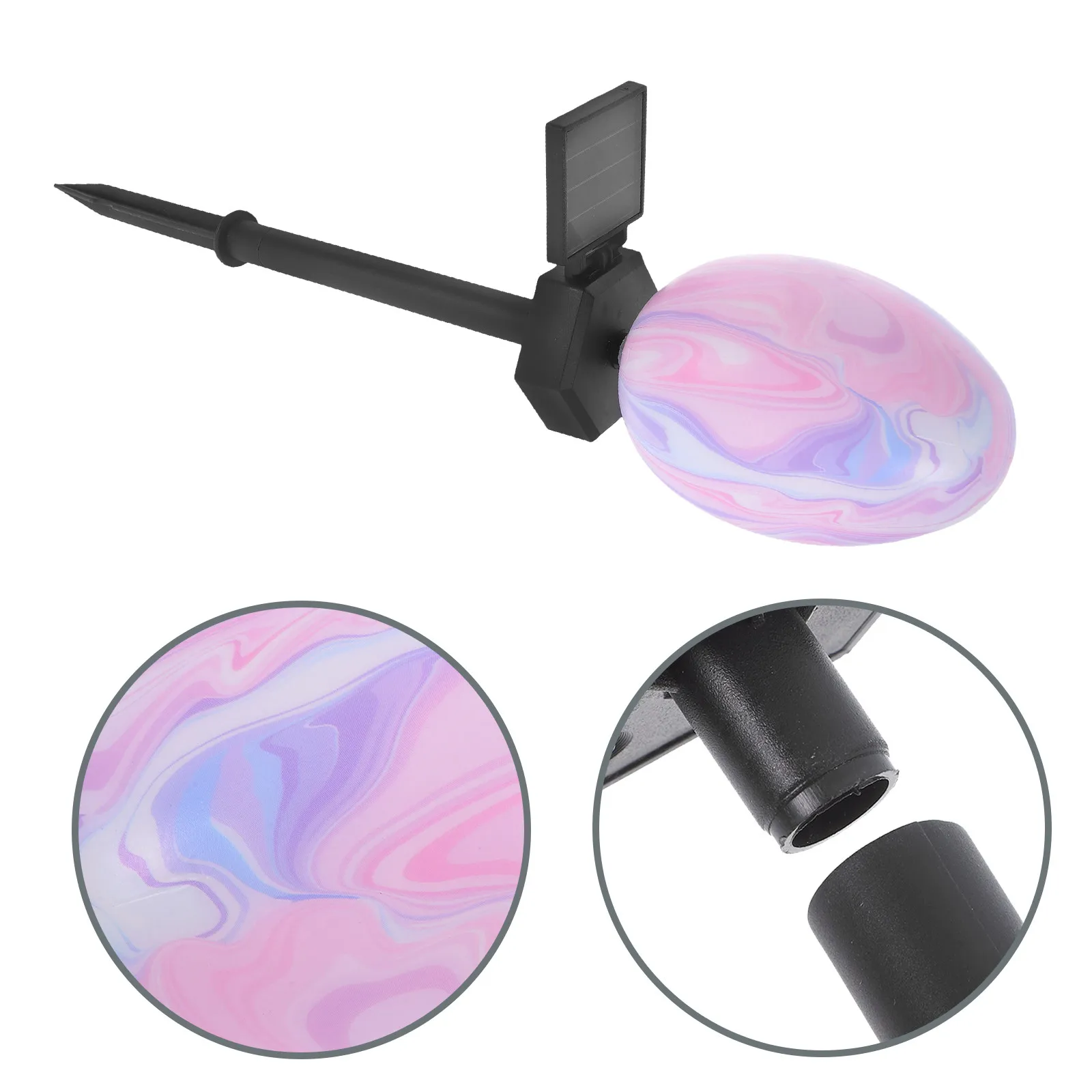 

Ground Inserting Light Egg Outdoor Decorative Lights Lighted Easter Led Shaped Solar Path Garden Stake