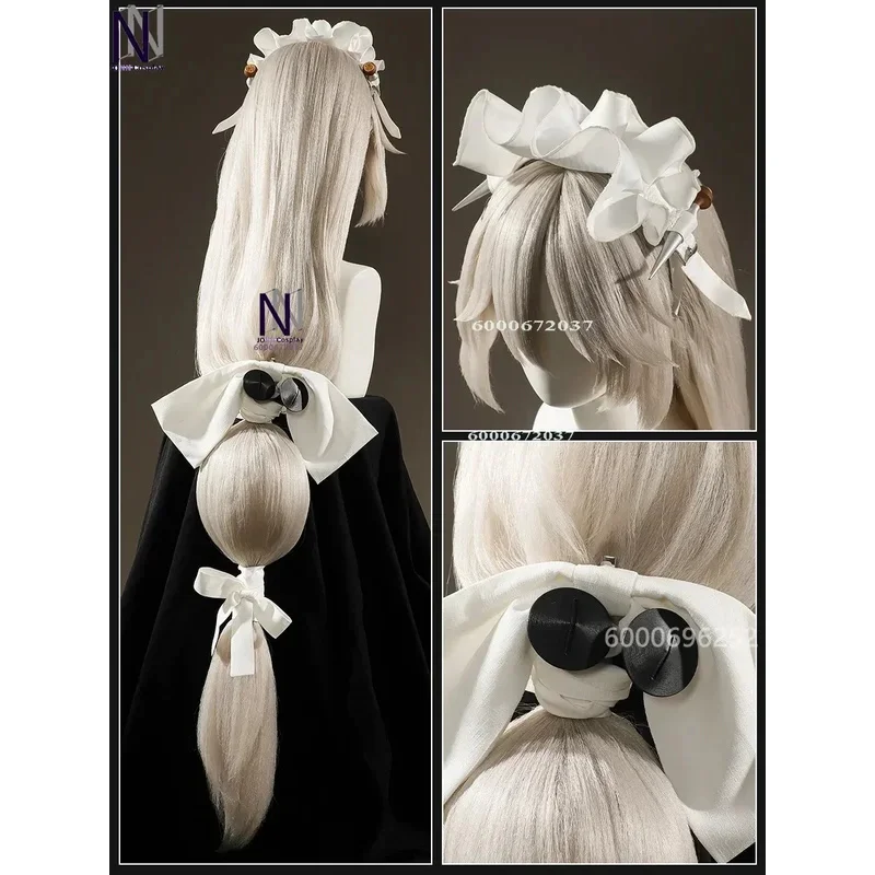 

CyZenless Zone Zero/ZZZ Alexandrina Maid Cosplay Costume - Adult Women's Outfit: Halloween Carnival Role Play