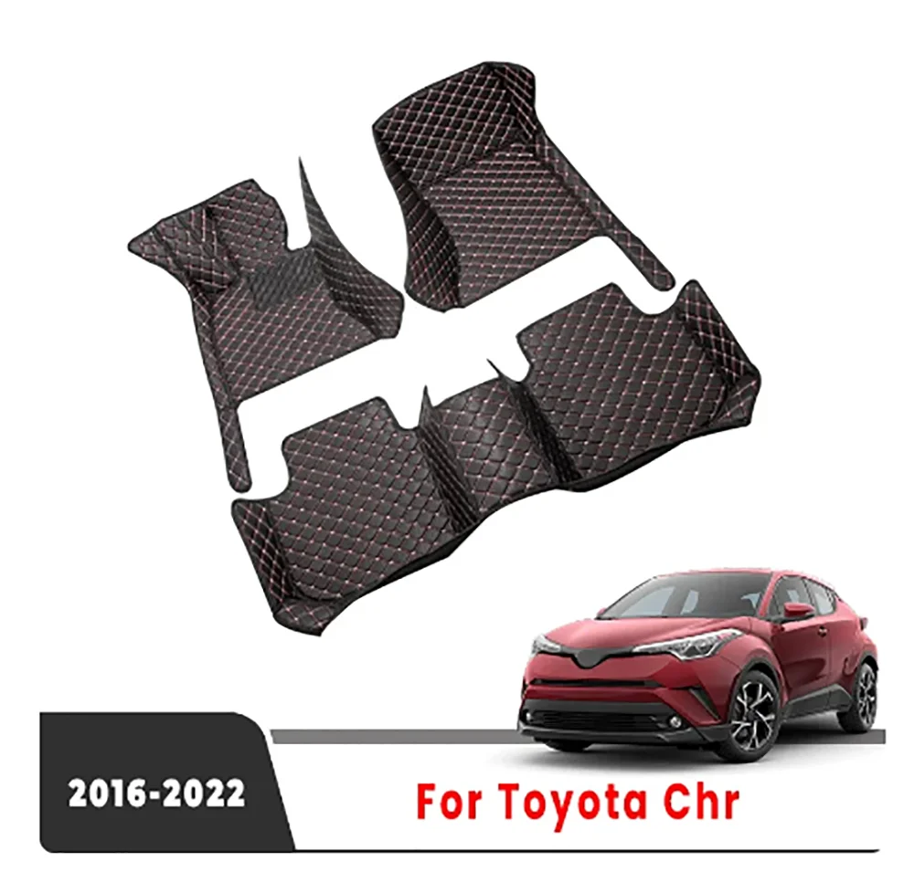 

LHD для Toyota CHR C HR Izoa 2024 2023 2022 2021 2020 2019 2018 2017 2016 ковры интерьерные автомобильные запчасти Чехлы автомобильный напольный коврик