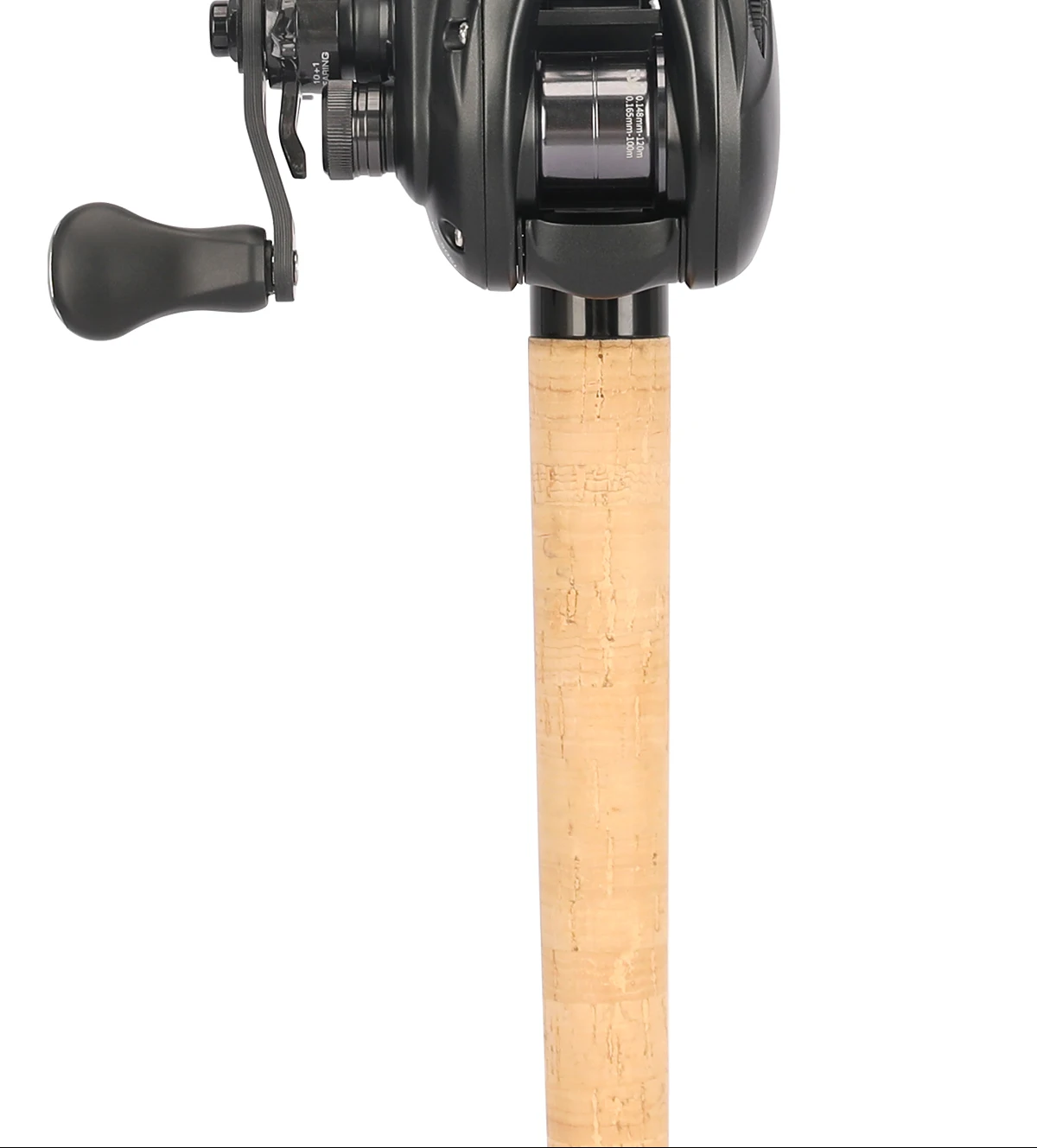 TSURINOYA 134 g ultraleichte Baitcasting-Angelrolle, 4,6 g, flacher Spulenköder, Finesse DARK WOLF 50S 7,1:1 Forellenwurfrolle – Detail 10