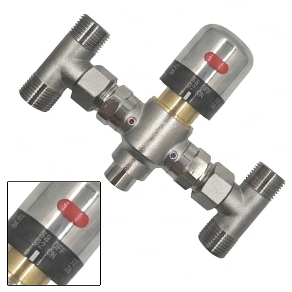 Temperature Adjustable Bypass Valve Kit for Residential For Hot Water Recirculation Without Additional Power Needs