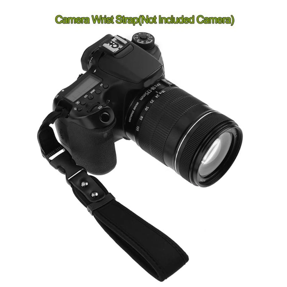 Portable Hand Wrist Grip Strap Comfortable Camera Wrist Belt Secure Camera Sling Strap for Canon/Nikon/Sony Fujifilm DSLR Camera