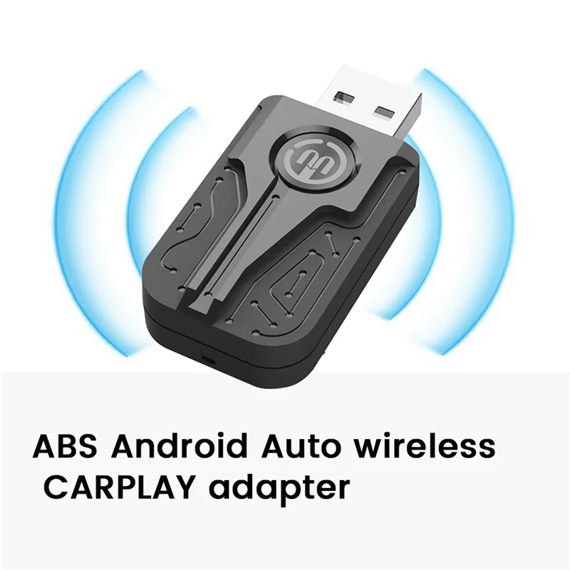 B47C Adattatore Carplay wireless Android Auto Dongle intelligente portatile Carplay Ai Box cablato a Smart Box wireless per auto
