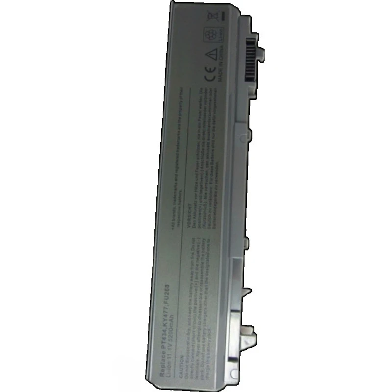 PT434 KY477 FU268 KY268 11.1V 5200mAh ノートパソコンバッテリー Dell Latitude E6400 E6410 E6500 E6510 ATG Precision M2400 M4400 M4500用