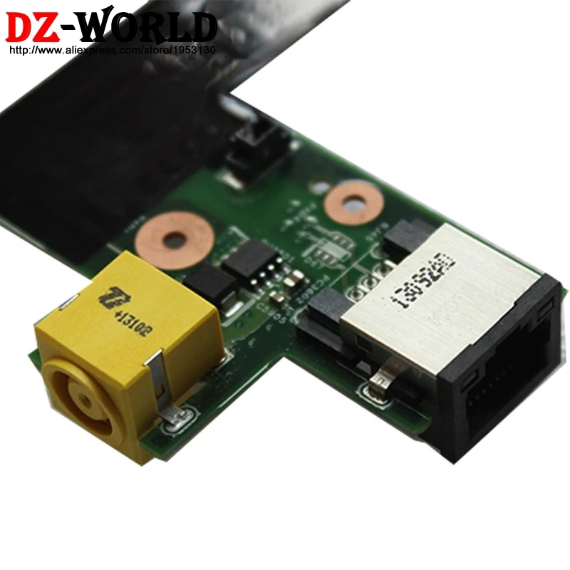 Placa de alimentación de DC-IN y puerto de red de tarjeta LAN, suministro de carga Sub para portátil Lenovo Thinkpad E420, E425, E520, E525, 04W1867