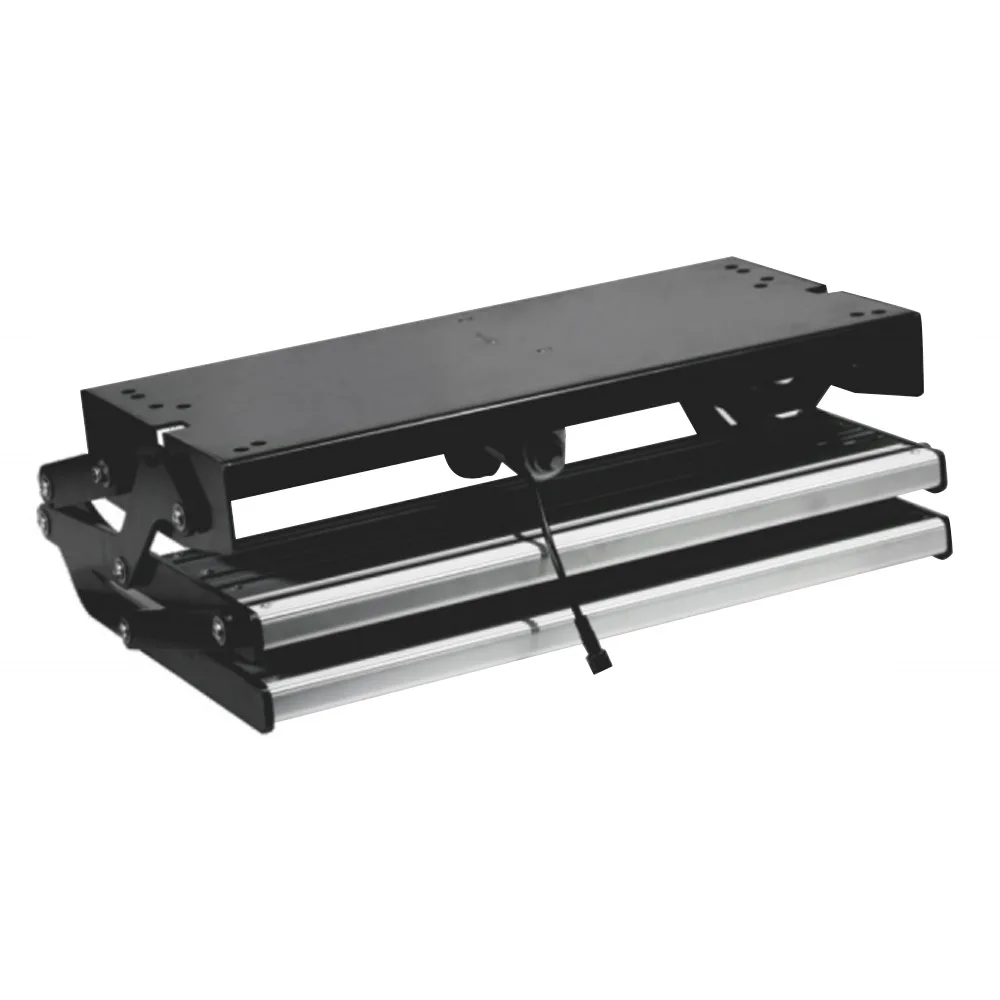 65Cm RV electric single-layer folding with light step 12V folding step pedal, trailer RV telescopic