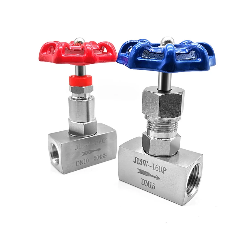 Magnetventil DN6 DN10 DN15 DN20 DN25 Stainless Steel Needle Valve Female Thread Instrumentation J13W-160P Globe Valves M12*1.5 M20*1.5 Wasser und Dampf — Detail 1