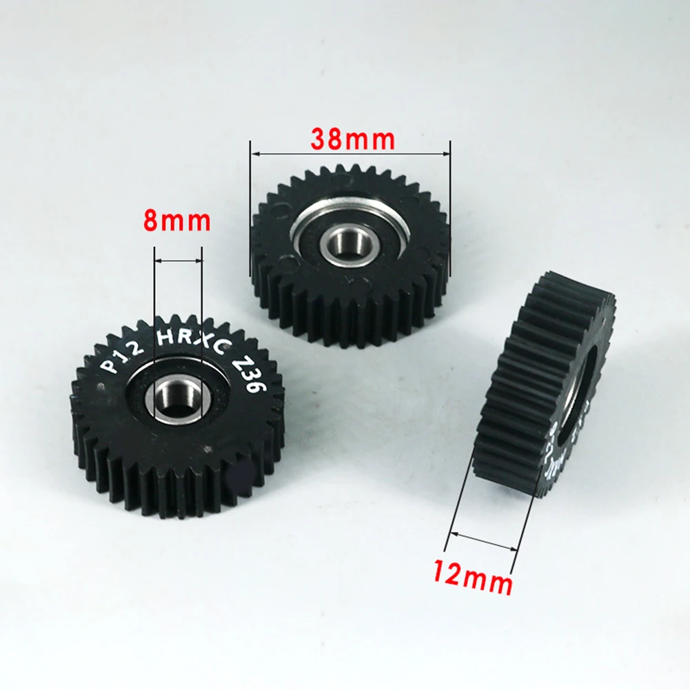 38x38x12mm 36 T denti ingranaggi planetari riparazione motore bici elettrica ingranaggio in Nylon per parti del connettore cuscinetti ingranaggi