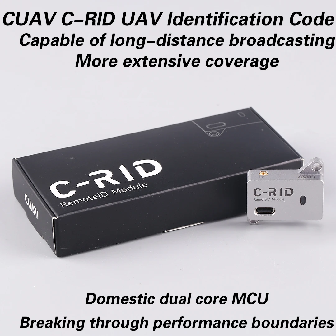 

CUAV C-RID Drone Identification Code Remote Broadcast Module ID Module DroneCAN/USRT Model Aircraft