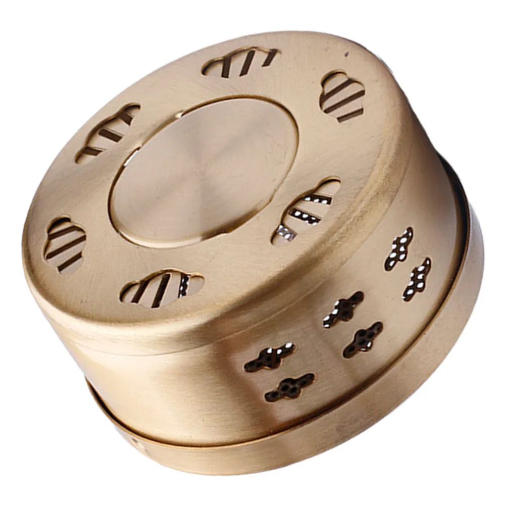 

Портативная утолщенная латунная коробка для моксотерапии, бытовая мокса-печь для дома и путешествий, с регулируемой температурой, металлический моксапот