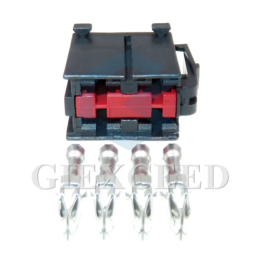 

2 комплекта, 4-контактный разъем серии 6,3 98068-1001 980681001, автомобильная вилка высокой мощности, автоматический разъем для проводов, разъем переменного тока в сборе, автомобильная розетка