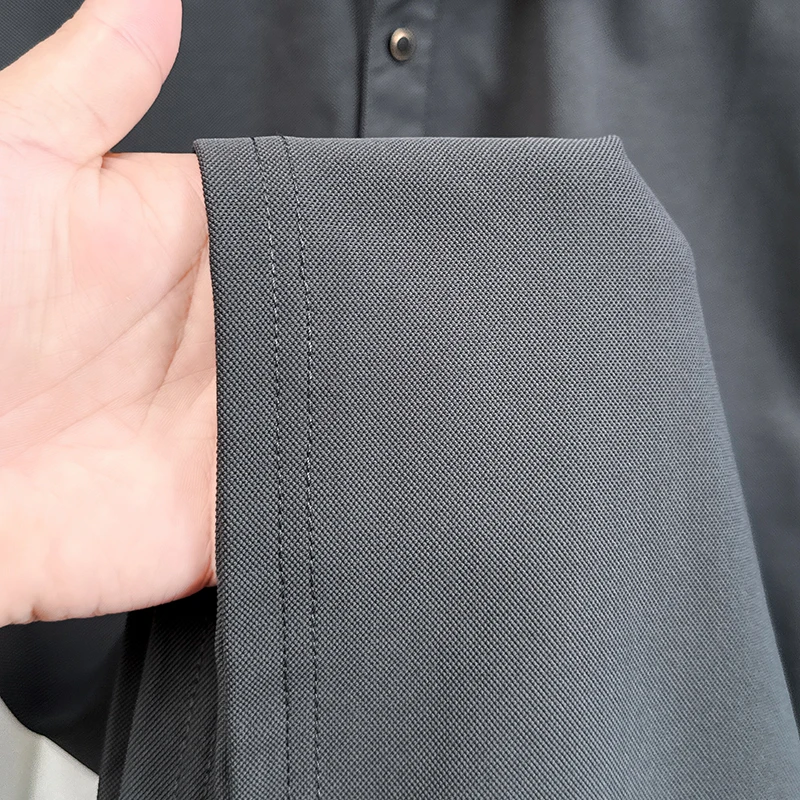 Exquisites, hochwertiges Herren-Poloshirt mit Print, Herbst, Langarm, Kontrastfarben, hautfreundlich, T-Shirt, für den Alltag, Freizeitkleidung für Herren – Detail 15