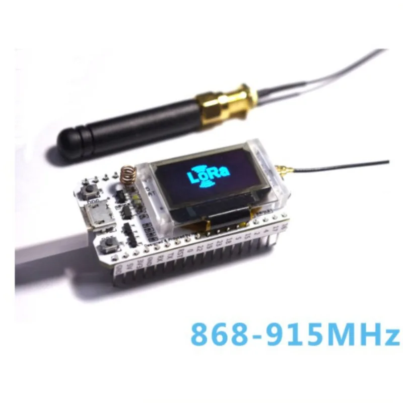 1PCS ESP32 SX1276 LoRa Development Board OLED WiFi LoRa Node 868-915MHz IoT Board