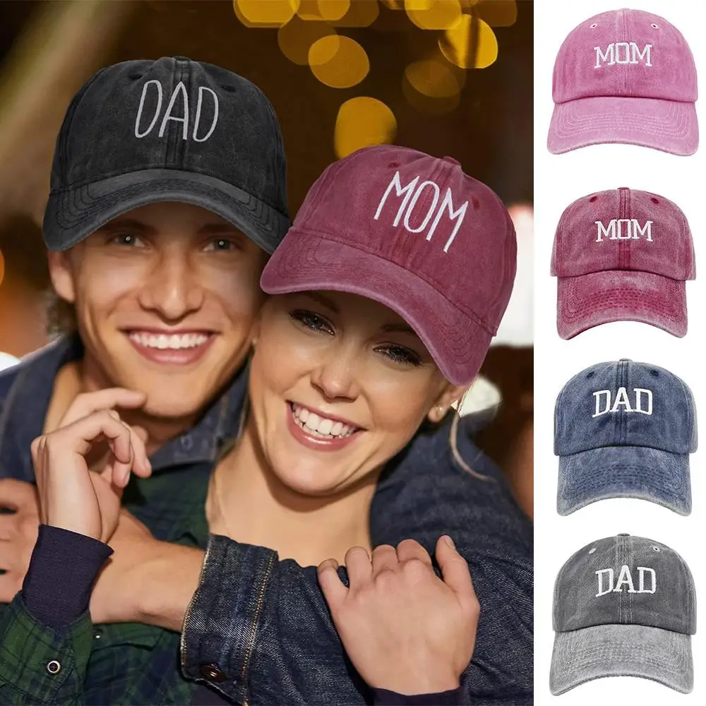 

Fashion Embroidery Baseball Cap Soft Top Breathable Cotton Hat Outdoor Sports Visor Hat Washed Women Men Adjustable Couple Hat