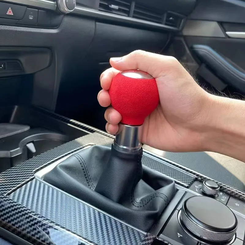 Brand New Suede 5 Speed ​​6 Speed ​​Manual Shift Knob For Mazda 6 Atenza For Mazda 3 Axela Mazda 8 5 CX-5 CX-4 MX-5 MX5