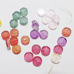 20Pcs 12mm Diy Chinese Fu Girl Handmade Glass Beads For Jewelry Making DIY Necklace Bracelet Accessories Cute Round Beads