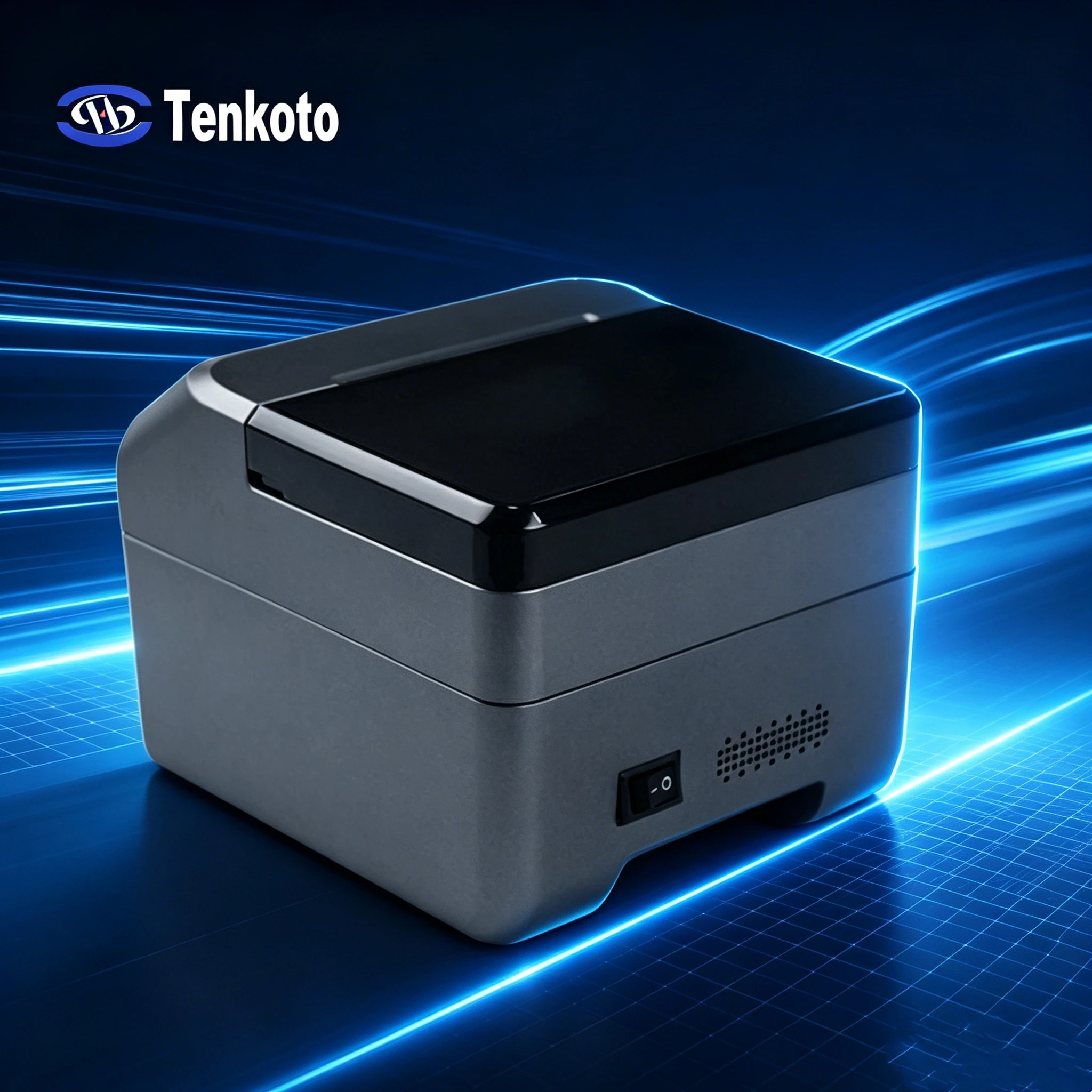 Compact 58mm Thermal Receipt Printer USB & Bluetooth, High Speed Desktop Ticket Printer for Retail Shop Restaurant POS System