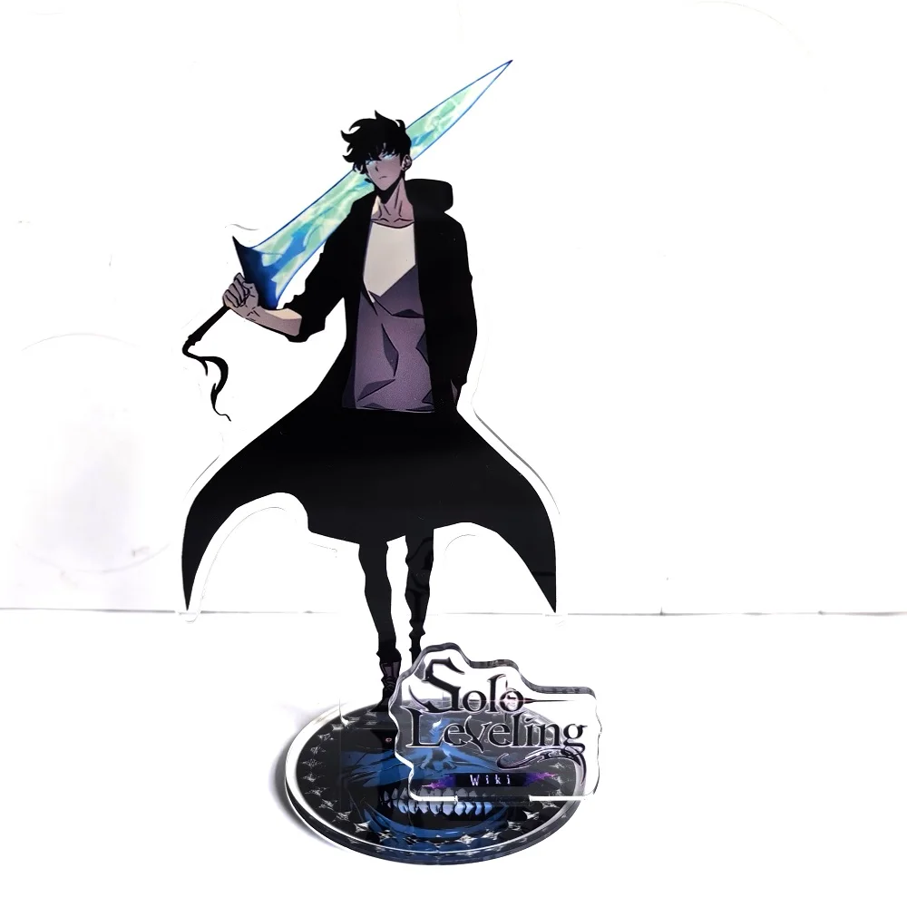 Anime Figures Solo Leveling 15cm Acrylic Stand Sung Jin Woo Sung Jin Ah Yoo Jin Ho Action Desk Model Plate Toys Room Decorations - Image 6