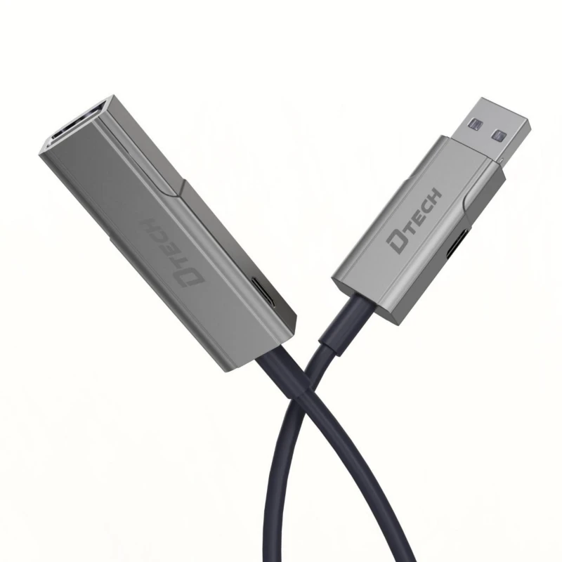 DTECH 5Gbps USB 2.0/3.0 M/F تمديد نقل البيانات موسع الحبل كابل DT-2316-5M