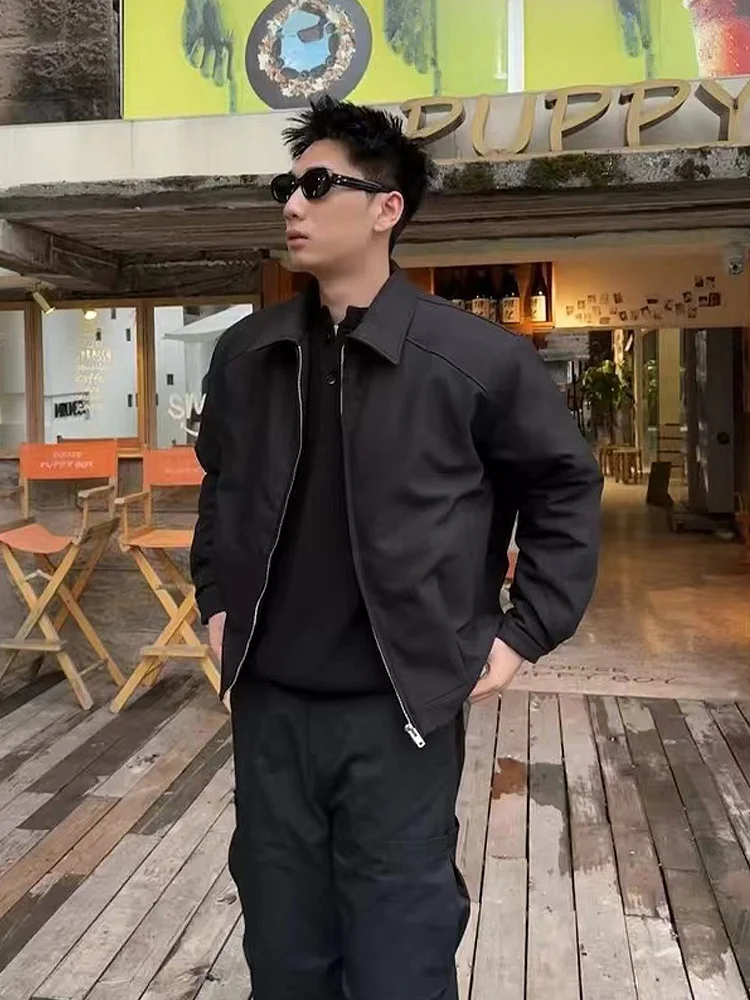 

Мужская утепленная куртка-бомбер Bla ort с подплечниками, весна-осень, в уличном стиле, молодежная, трендовая