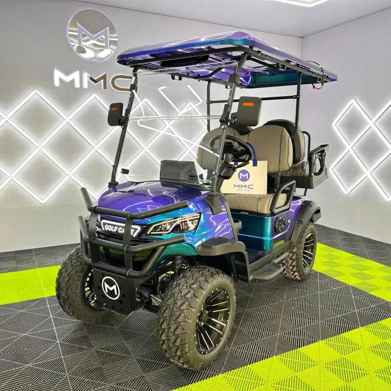 MMC Manufacturer High-Performance Golf Cart Beach Golf Buggy  48V Lead acid Battery 4-Seater Electric Golf Carts