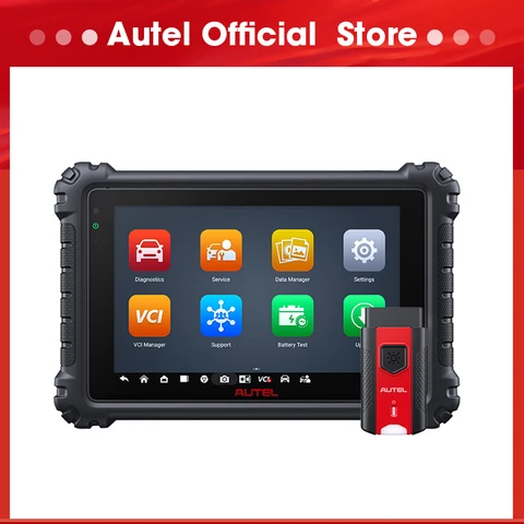 сканер диагностики авто Autel MaxiCOM MK906PRO диагностика автомобиля Bluetooth-устройство для кодирования ECU MK906 PRO, PK MS906BT MK906S PRO русская версия диагностический сканер