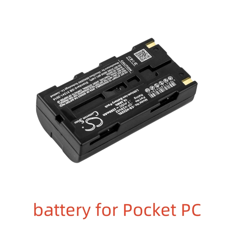 Li-ion PDA, Pocket PC Battery for AVIO,TOA Electronics,Panasonic,NEC,NIPPON,7.4V,2200mAh,R300SR,TS-800,Tunghbook 01,Shot F30