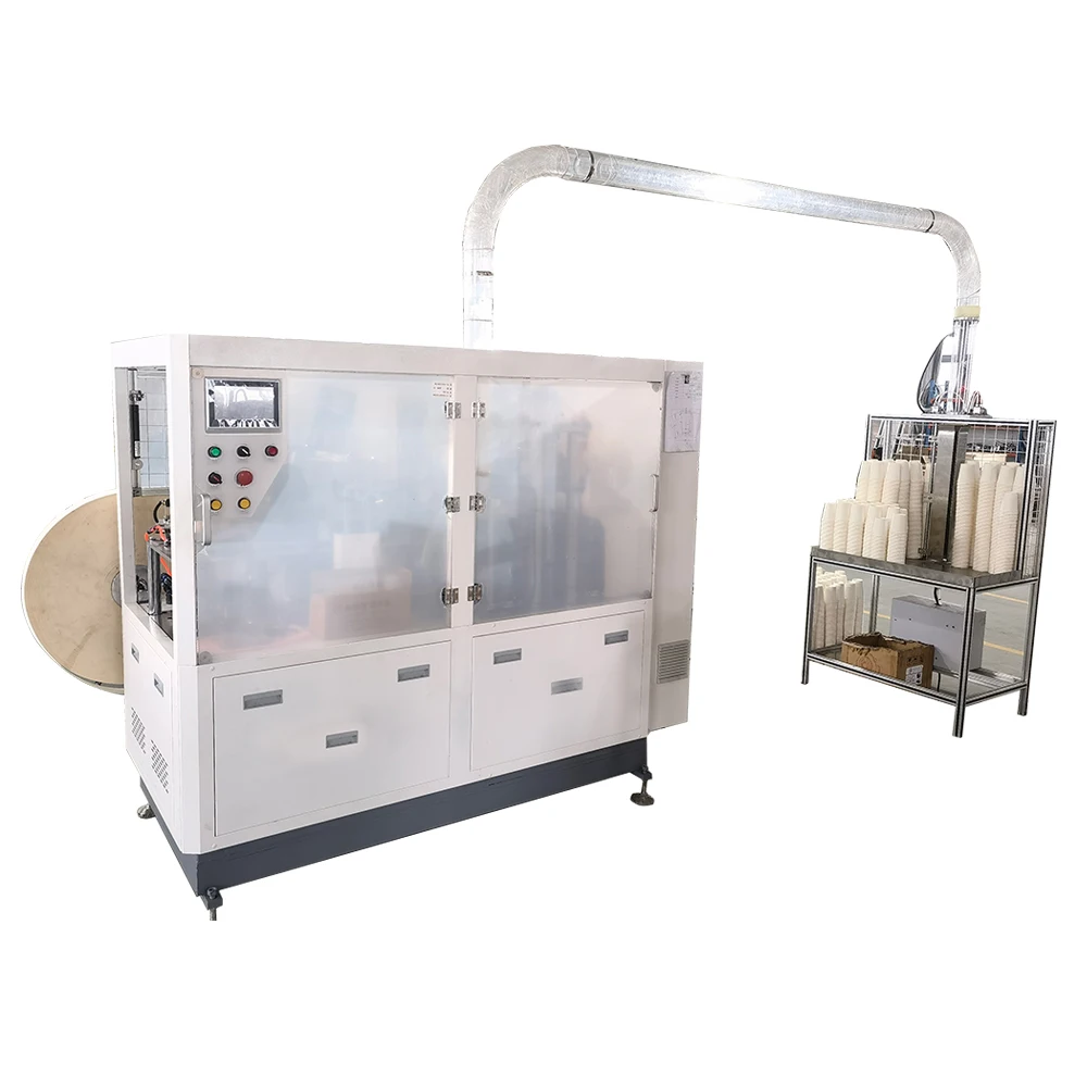 موضة جديدة آلة تصنيع الأكواب الورقية ذات الحائط المزدوج آلة تشكيل الأكواب الورقية الصينية آلة تصنيع الأكواب الورقية