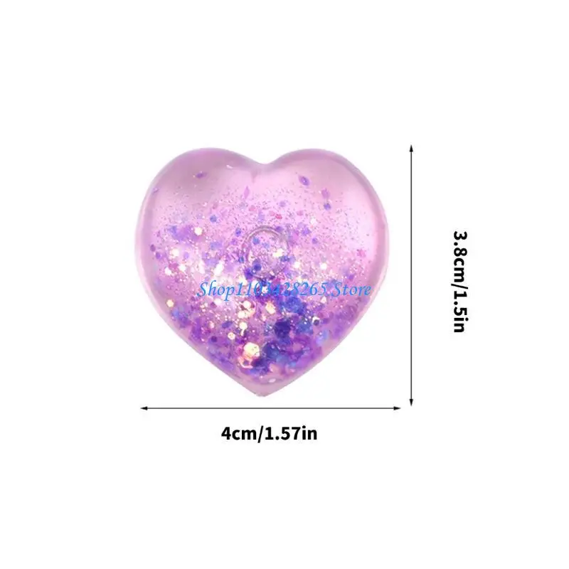 G2TE Squeeze Love Heart Pinch Toy Decompress Stretch Toy cho người lớn Cứu trợ tay người lớn