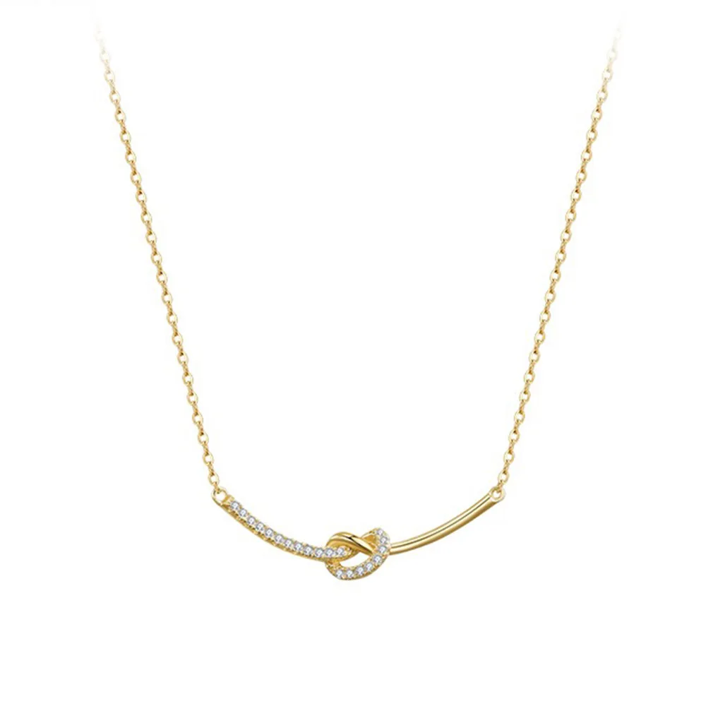 

Стерлингового Серебра 925, модное универсальное ожерелье Love Kink с улыбкой и цирконом, подарок на день рождения, годовщину