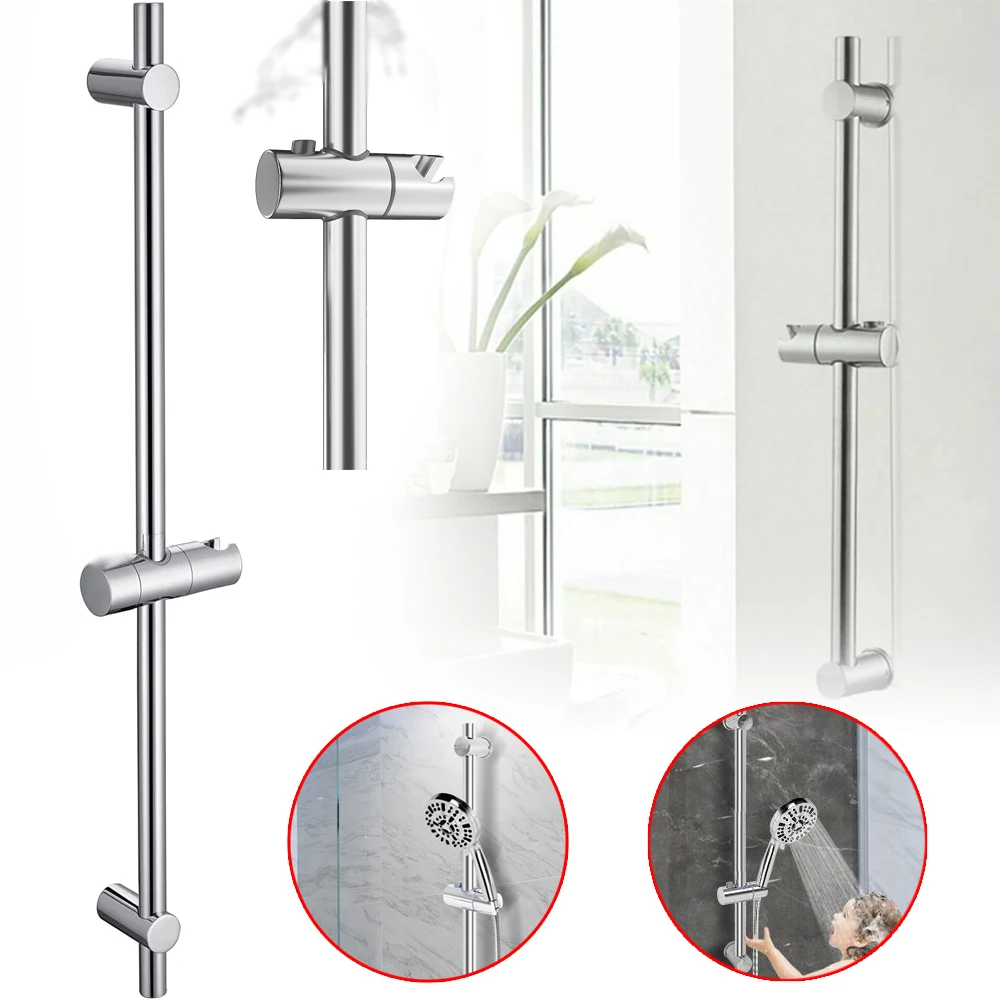 Duschstange, Höhenverstellbarer Handbrausehalter, Badezimmer-Duschhalterung für die Dusche