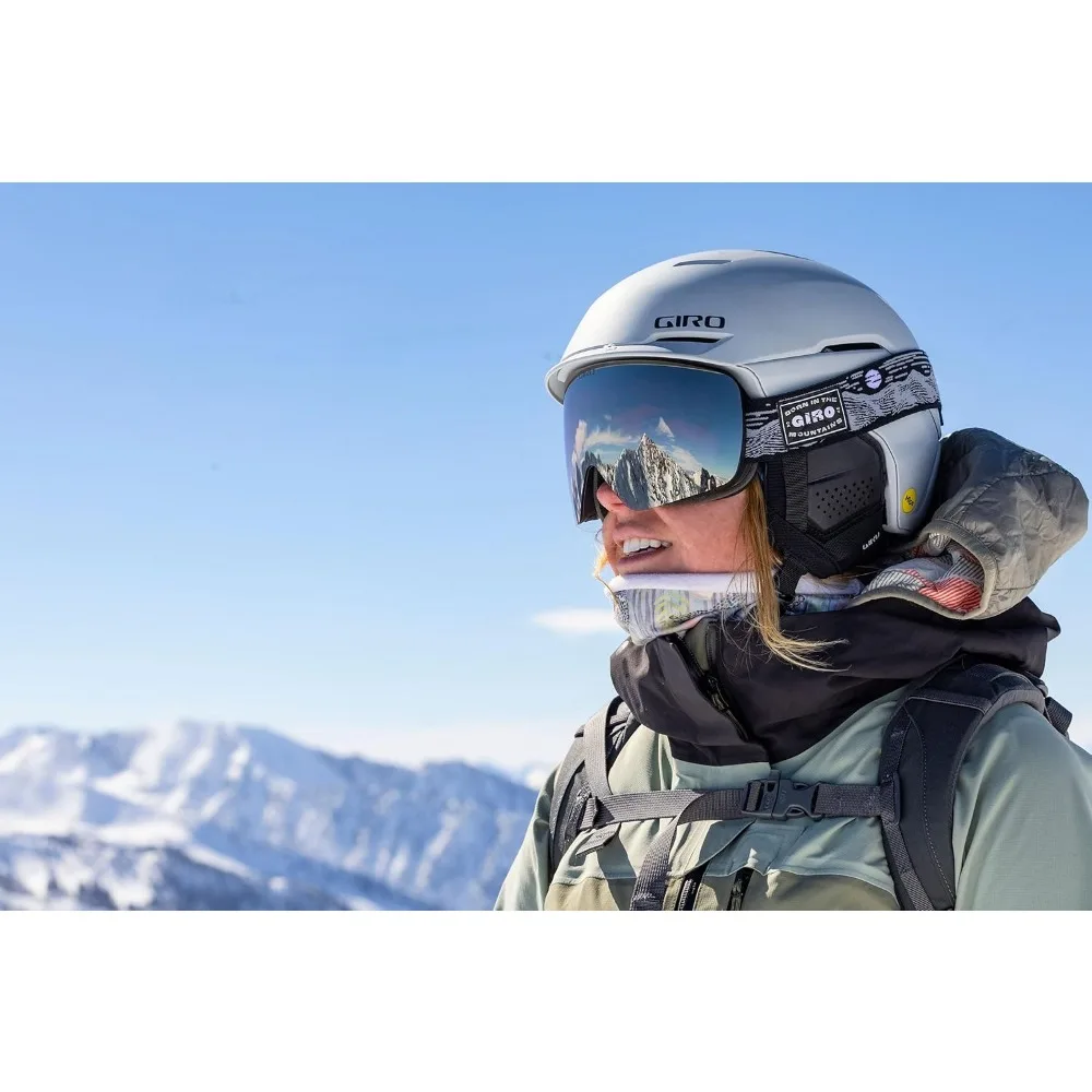 Quick Change Magnetic Ski Goggles with 2 Vivid Lenses, Anti-Fog Vent Technology, Suitable for Men and Women, Over-the-Glasses Co